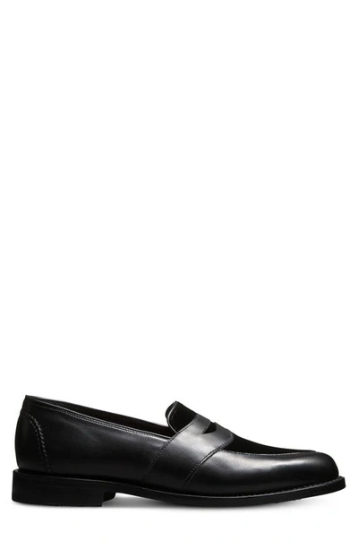 Shop Allen Edmonds Randolph Loafer In Black Velvet