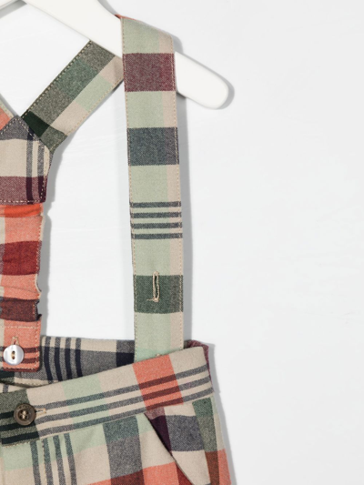 Knot Booker Short Dungarees In Neutrals