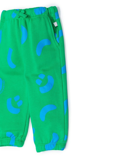 Shop Stella Mccartney Graphic-print Track Pants In Green