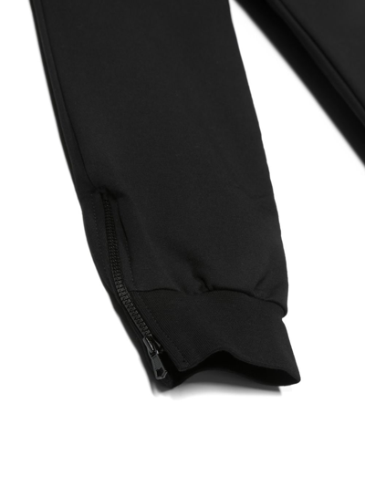 Shop Philosophy Di Lorenzo Serafini Slim-cut Track Pants In Black