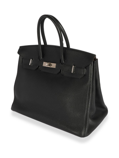 Pre-owned Hermes  Birkin 35 Bag In Black