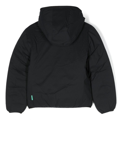 Save The Duck Reversible Padded Jacket In Black