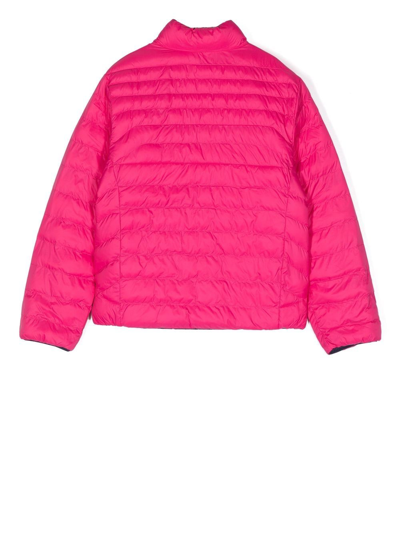 Shop Ralph Lauren Reversible Padded Jacket In Pink
