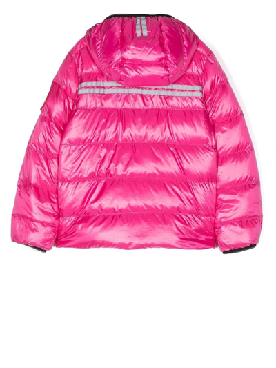 Shop Canada Goose Crofton Padded Jacket In Pink