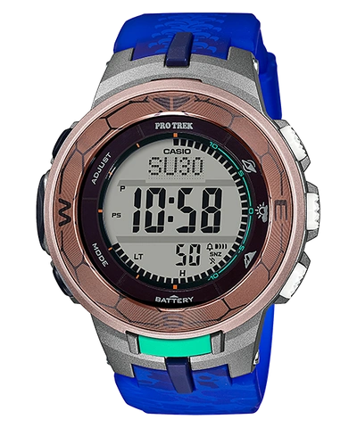 Pre-owned Casio Pro Treck Prg-330cc-5jr Nacs-j Collaboration Model Caretta Solar Watch