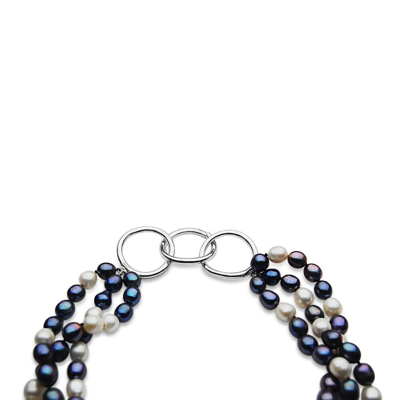 Pre-owned Pacific Pearls® 9mm-11 Mm Best Pearl Necklace Genuine Freshwater Pearl Necklaces In White