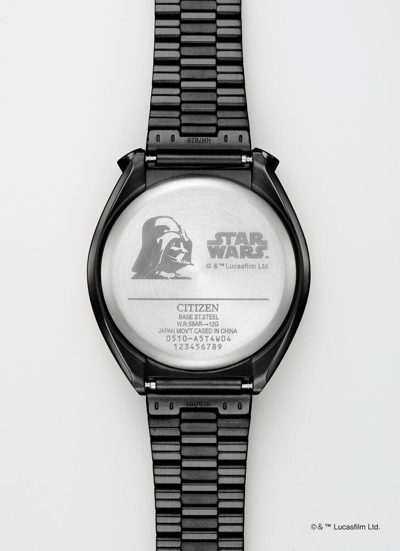 Pre-owned Citizen Record Label Tsuno Chrono Star Wars Darth Vader An3669-52e Limited F/s