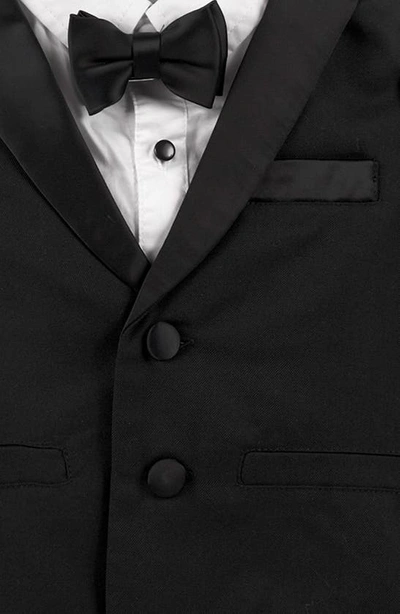 Shop Andy & Evan Four-piece Tuxedo Set In Black
