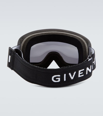 Shop Givenchy Ski Goggles In Matte Black / Smoke