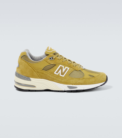 New Balance Made In Uk 991 Sneakers In Green | ModeSens