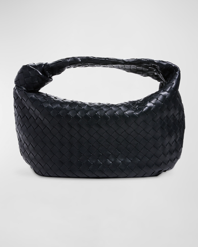 Shop Bottega Veneta Jodie Small Bag In Black