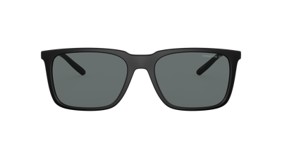 Shop Arnette Unisex Sunglasses An4314 Trigon In Dark Grey Polarized