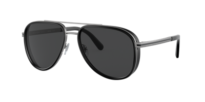 Shop Bvlgari Man Sunglasses Bv5060 In Polar Black
