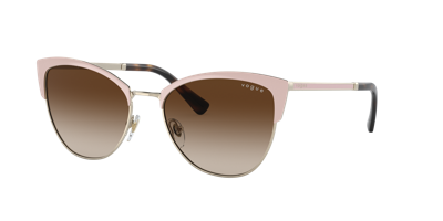 Shop Vogue Eyewear Woman Sunglasses Vo4251s In Gradient Brown
