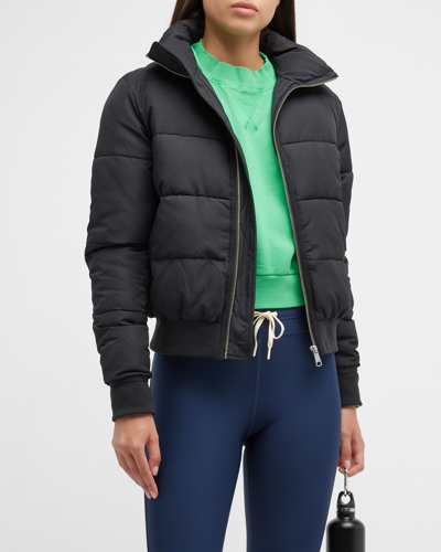 Shop The Upside Nareli Insulated Puffer Jacket In Black