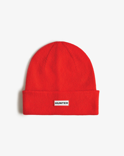 Shop Hunter Play Essential Cuff Beanie In Red