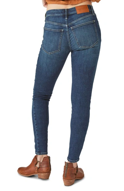 Lucky Brand Ava Mid Rise Skinny Jeans In Cheyenne