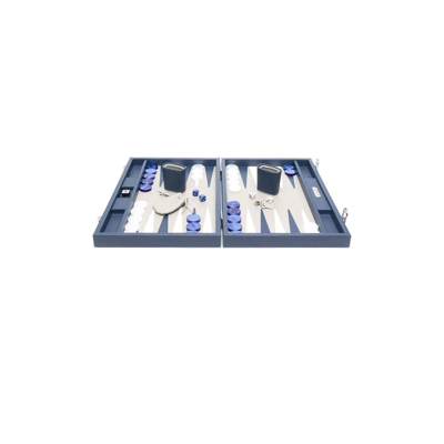 Shop Hector Saxe Blue Beather Backgammon Set