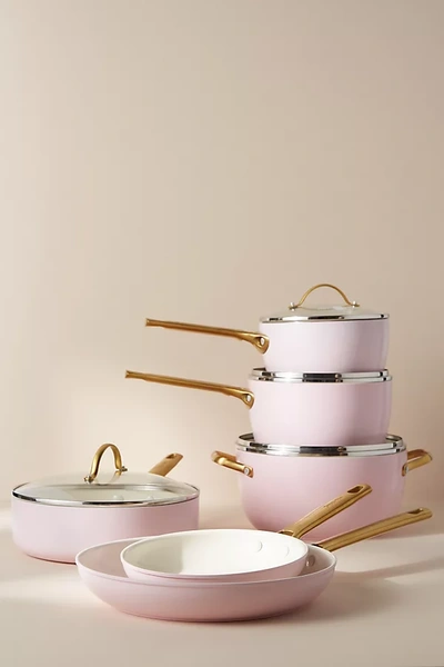 GreenPan Reserve Blush Pink 10-Piece Non-Stick Ceramic Cookware