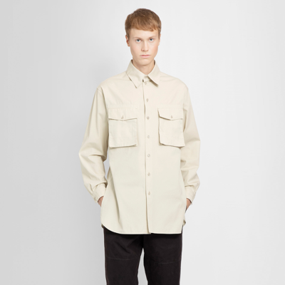 LEMAIRE 20aw military shirt シャツ トップス メンズ 【特別セール品】