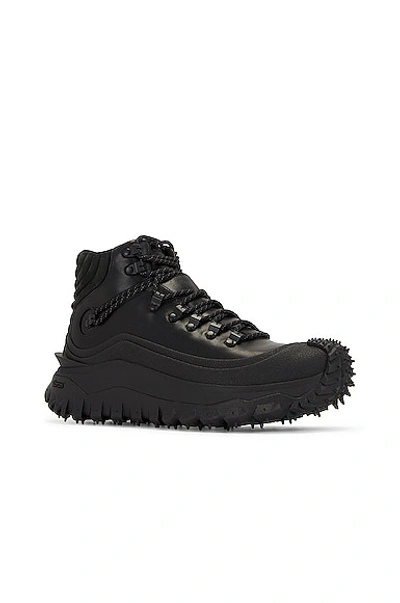 Shop Moncler Trailgrip High Gtx High Top Sneakers In Black