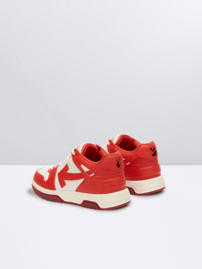 Off-white Off White Sneakers Red In Red