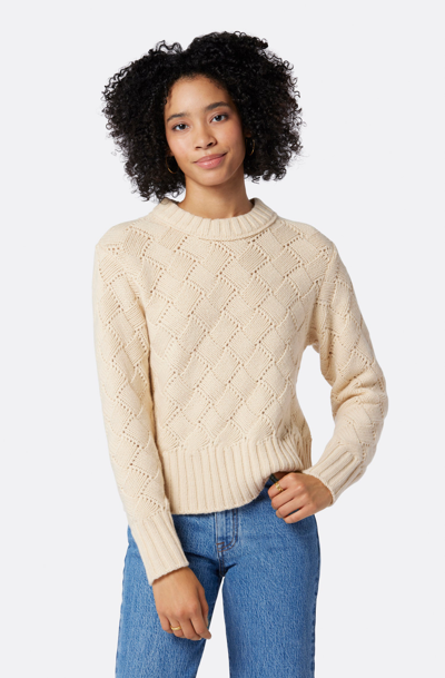 Shop Joie Isabey Wool Sweater In White