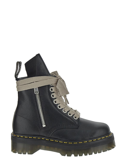 Rick Owens Dr Martens 1460 Quad Ro Boots In Black | ModeSens