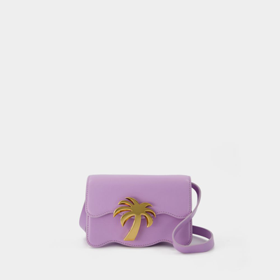 Shop Palm Angels Palm Beach Bag Pm In Purple