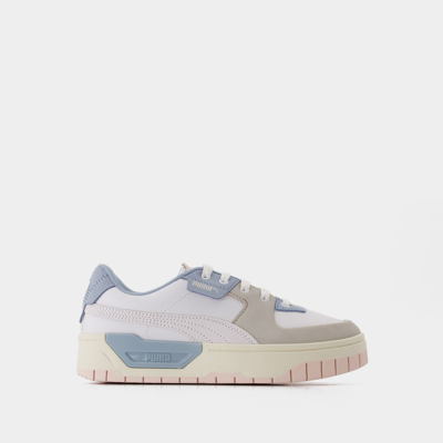 Puma Cali Dream Pastel Sneakers In White And Blue | ModeSens