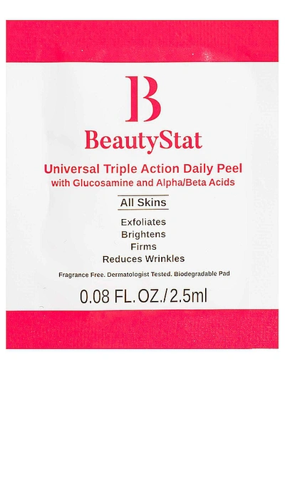 Shop Beautystat Cosmetics Universal Triple Action Daily Peel 10 Pack In N,a