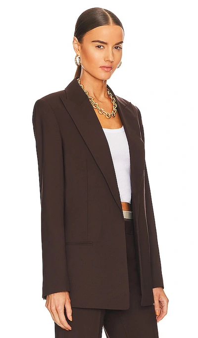 Shop Helmut Lang Peak Blazer In Fig