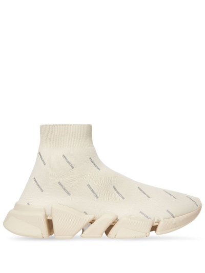 Speed 2 0 Sneakers in Neutrals - Balenciaga