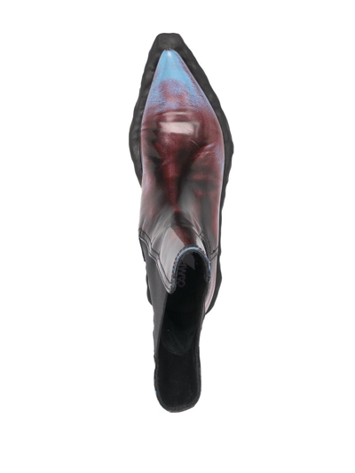 Camperlab Venga Leather Boots In Black