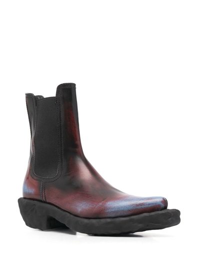 Camperlab Leather Ankle-length Boots In Black