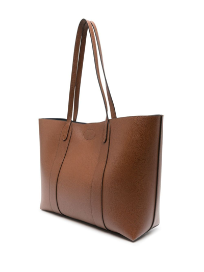Mulberry Leather Tote-bag In Braun