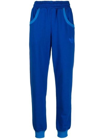 Adidas Originals Trefoil-print Track Pants In Blau | ModeSens
