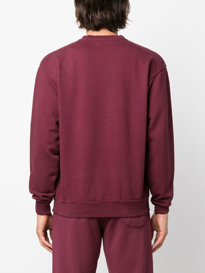 Shop Market Logo-embroidered Sweatshirt In Rot