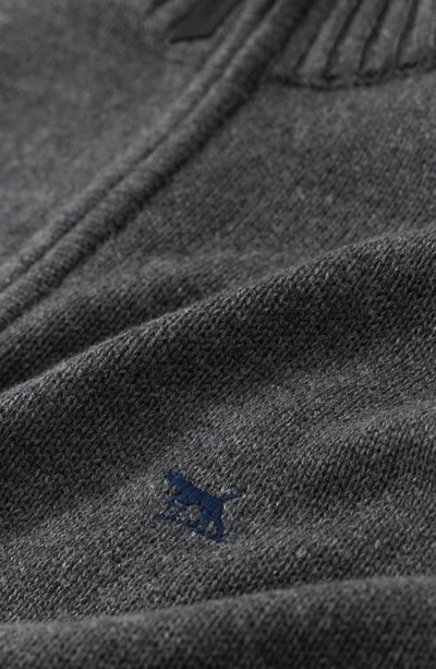 Rodd & Gunn Rodd And Gunn Merrick Bay Quarter-zip Sweater In Granite