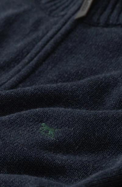 Rodd & Gunn Rodd And Gunn Merrick Bay Quarter-zip Sweater In Ink