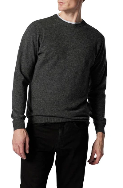 Shop Rodd & Gunn Queenstown Wool & Cashmere Sweater In Coal