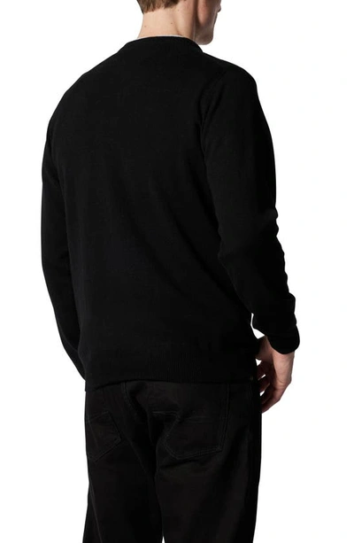Shop Rodd & Gunn Queenstown Wool & Cashmere Sweater In Onyx
