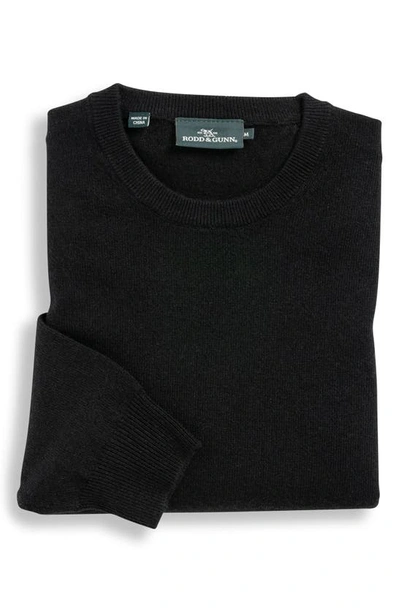Shop Rodd & Gunn Queenstown Wool & Cashmere Sweater In Onyx