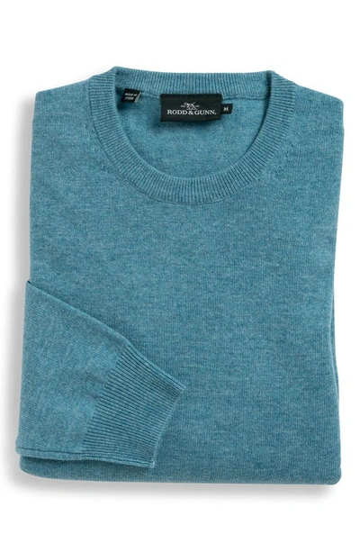 Rodd & Gunn Men's Queenstown Optim Wool-cashmere Sweater In Lagoon