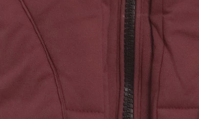 Shop Avec Les Filles Thermalpuff™ Hooded Utility Puffer Jacket In Merlot