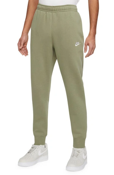 Shop Nike Club Pocket Fleece Joggers In Alligator/ Alligator/ White