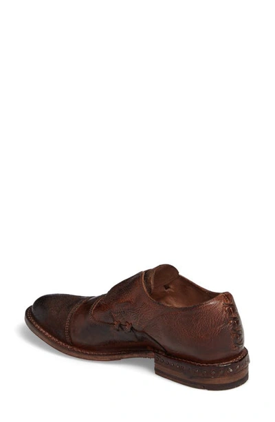 Shop Bed Stu Rose Cap Toe Oxford In Teak Dip Dye