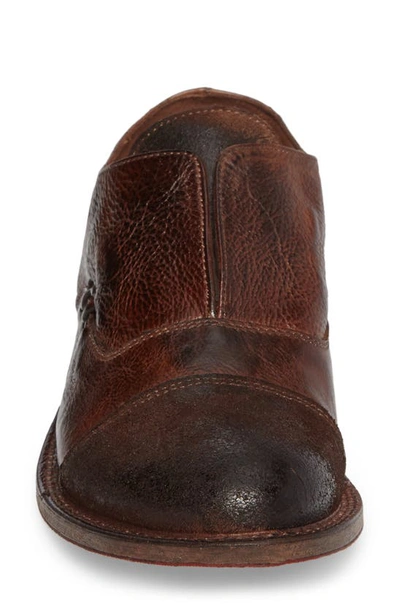 Bed Stu Rose Cap Toe Oxford In Teak Dip Dye