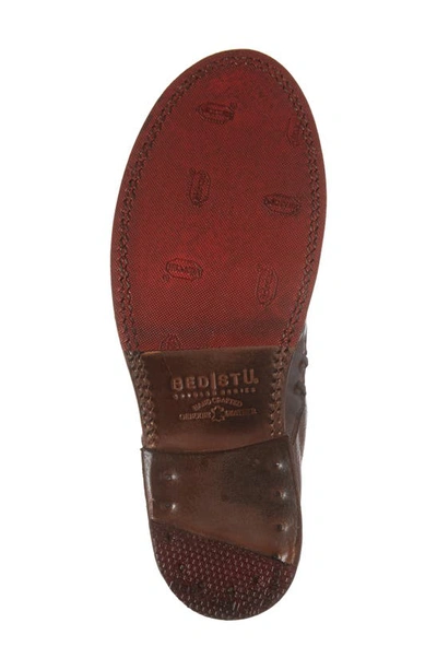 Bed Stu Rose Cap Toe Oxford In Teak Dip Dye