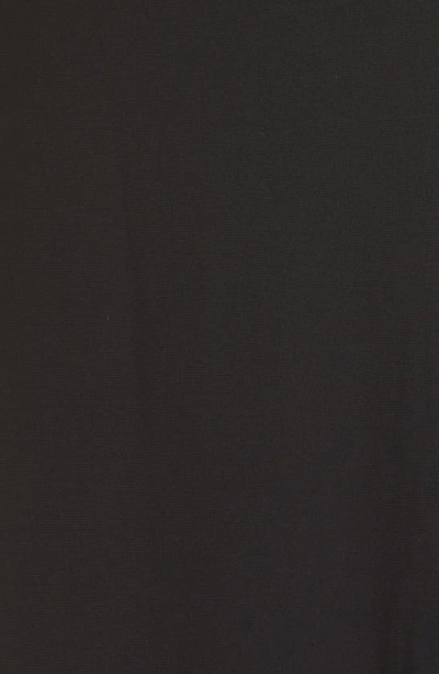 Shop Nensi Dojaka Drape Asymmetric Cutout Long Sleeve Dress In Black